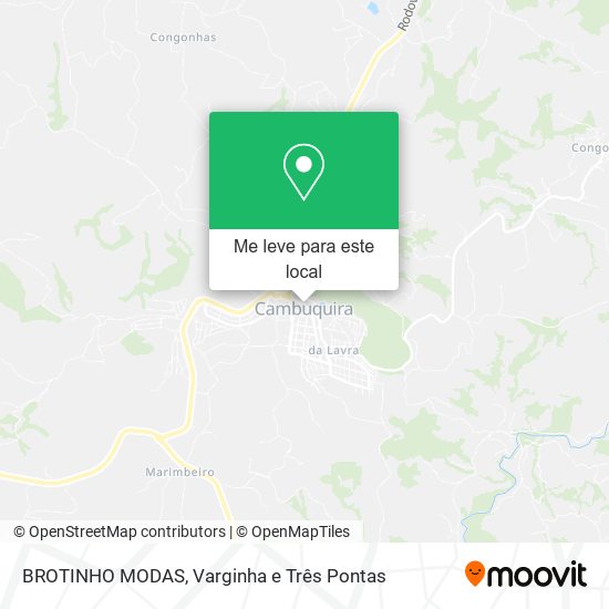 BROTINHO MODAS mapa