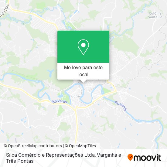 Silca Comércio e Representações Ltda mapa