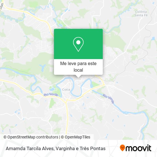 Amamda Tarcila Alves mapa