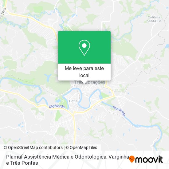 Plamaf Assistência Médica e Odontológica mapa