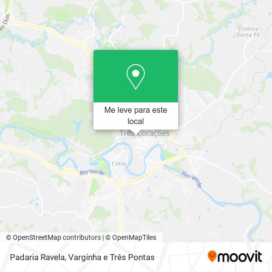 Padaria Ravela mapa