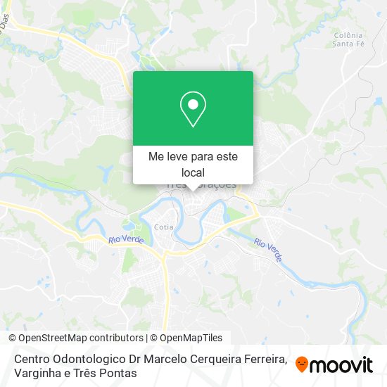 Centro Odontologico Dr Marcelo Cerqueira Ferreira mapa