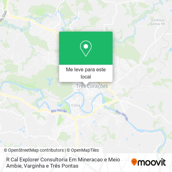 R Cal Explorer Consultoria Em Mineracao e Meio Ambie mapa