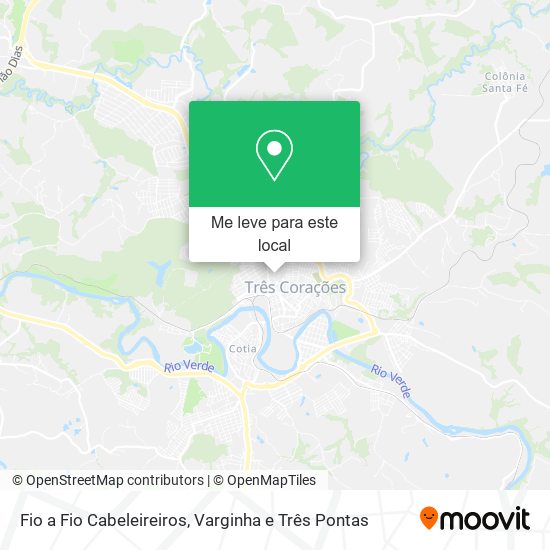 Fio a Fio Cabeleireiros mapa