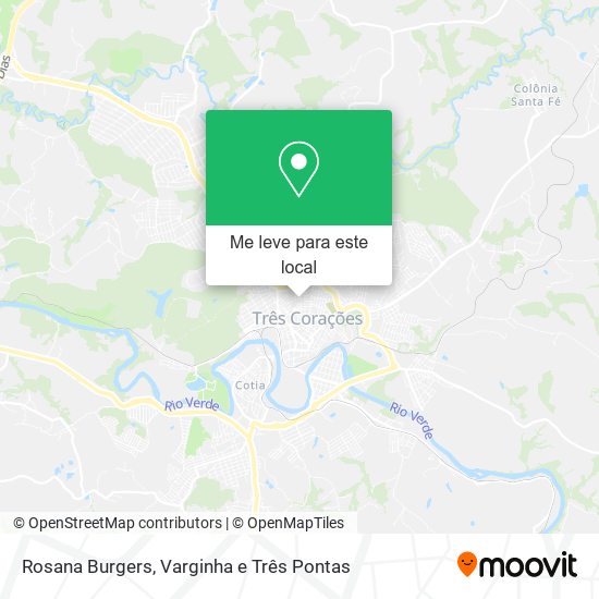 Rosana Burgers mapa