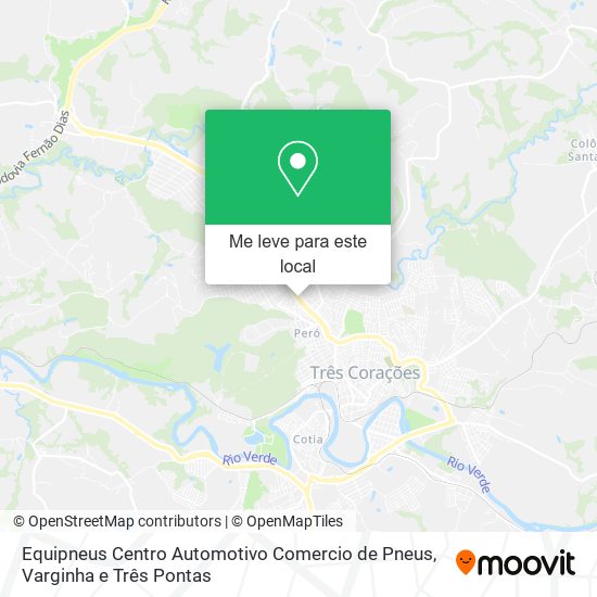 Equipneus Centro Automotivo Comercio de Pneus mapa