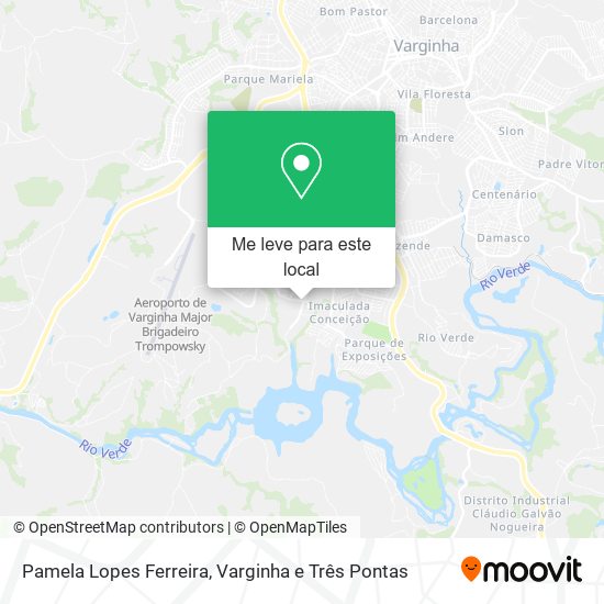 Pamela Lopes Ferreira mapa