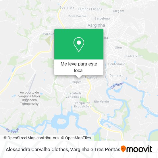 Alessandra Carvalho Clothes mapa