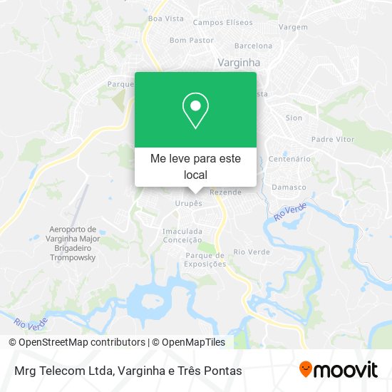 Mrg Telecom Ltda mapa