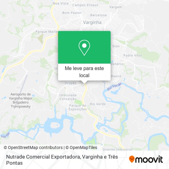 Nutrade Comercial Exportadora mapa