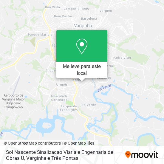 Sol Nascente Sinalizacao Viaria e Engenharia de Obras U mapa