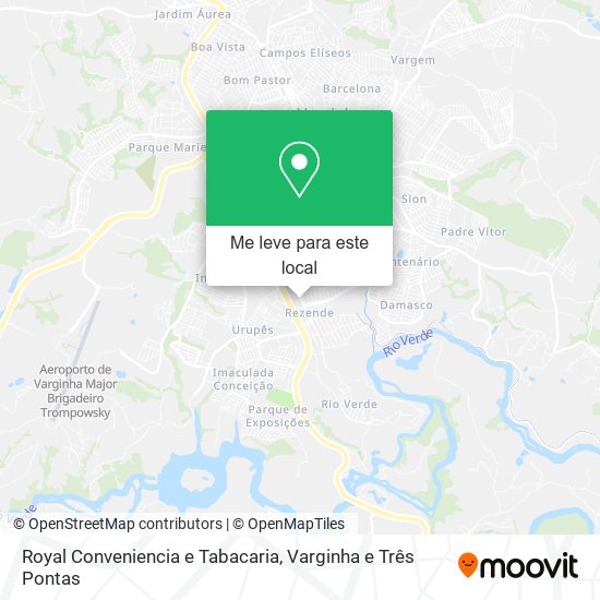 Royal Conveniencia e Tabacaria mapa