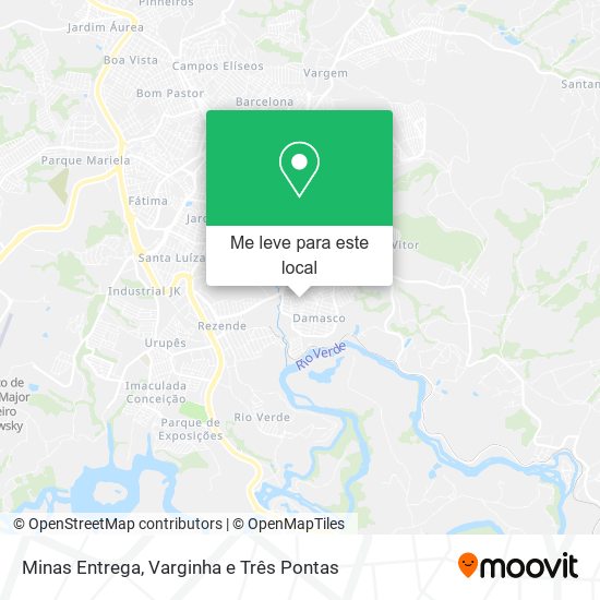 Minas Entrega mapa