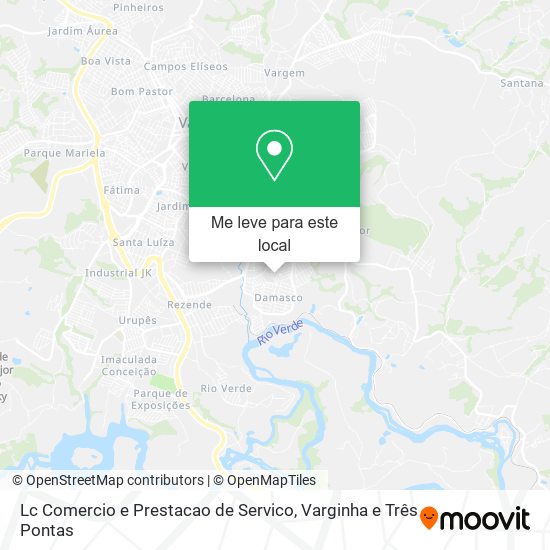 Lc Comercio e Prestacao de Servico mapa