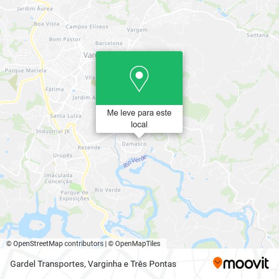 Gardel Transportes mapa