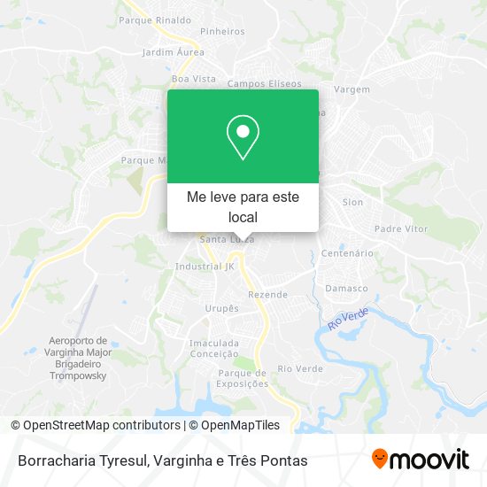 Borracharia Tyresul mapa