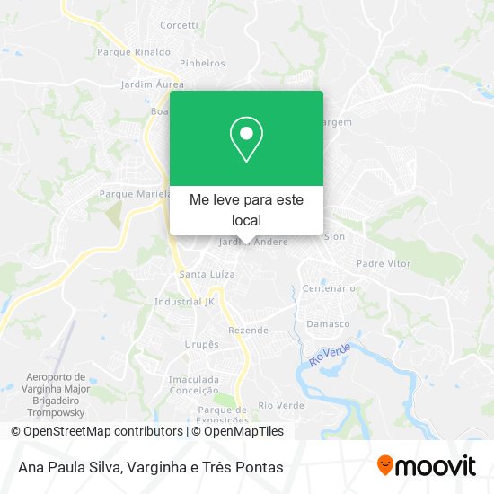 Ana Paula Silva mapa