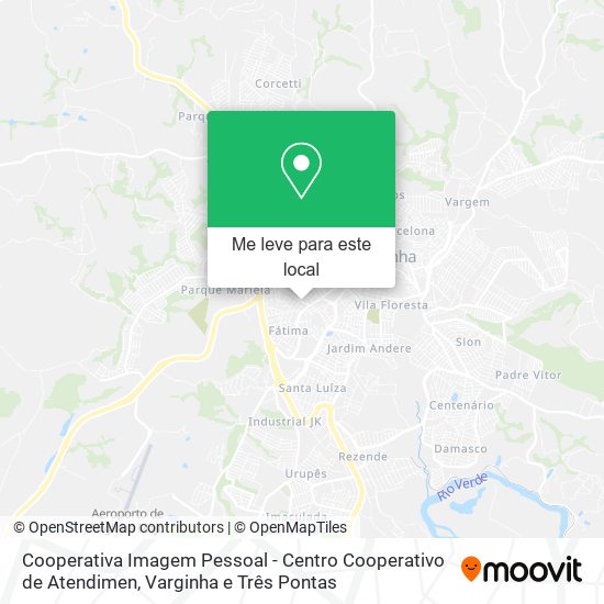 Cooperativa Imagem Pessoal - Centro Cooperativo de Atendimen mapa