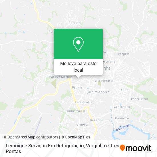 Lemoigne Serviços Em Refrigeração mapa