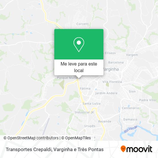 Transportes Crepaldi mapa