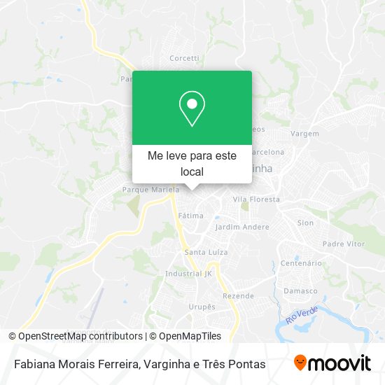 Fabiana Morais Ferreira mapa