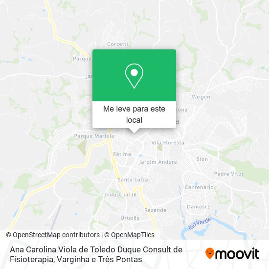 Ana Carolina Viola de Toledo Duque Consult de Físioterapia mapa