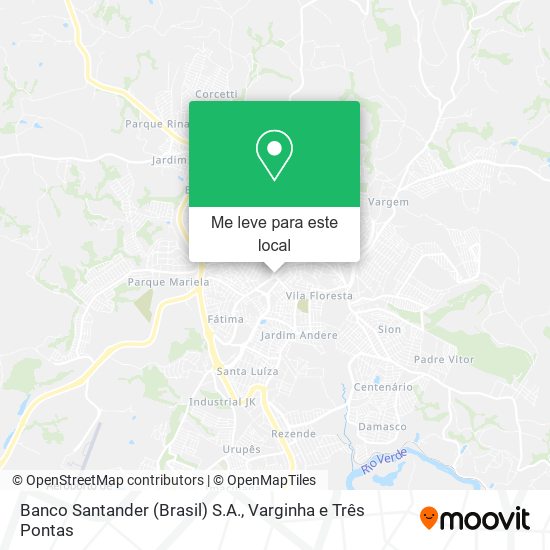 Banco Santander (Brasil) S.A. mapa