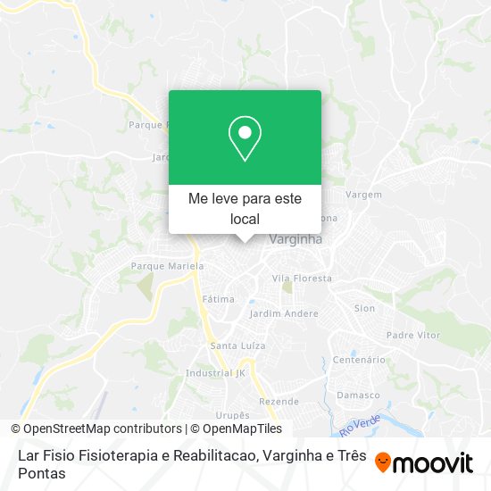Lar Fisio Fisioterapia e Reabilitacao mapa