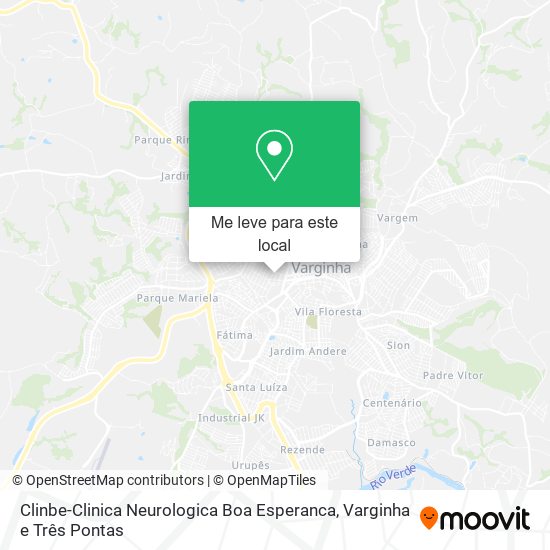 Clinbe-Clinica Neurologica Boa Esperanca mapa