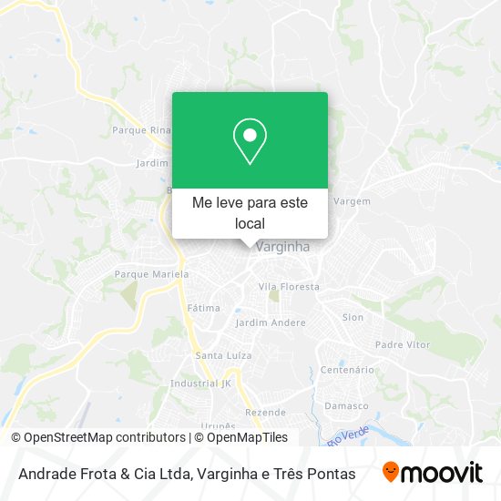 Andrade Frota & Cia Ltda mapa