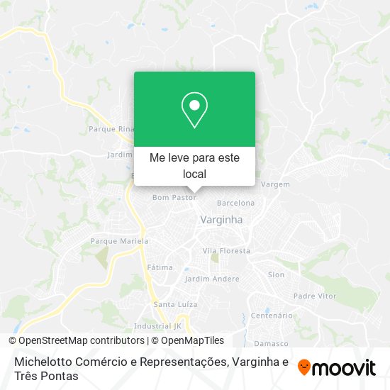 Michelotto Comércio e Representações mapa