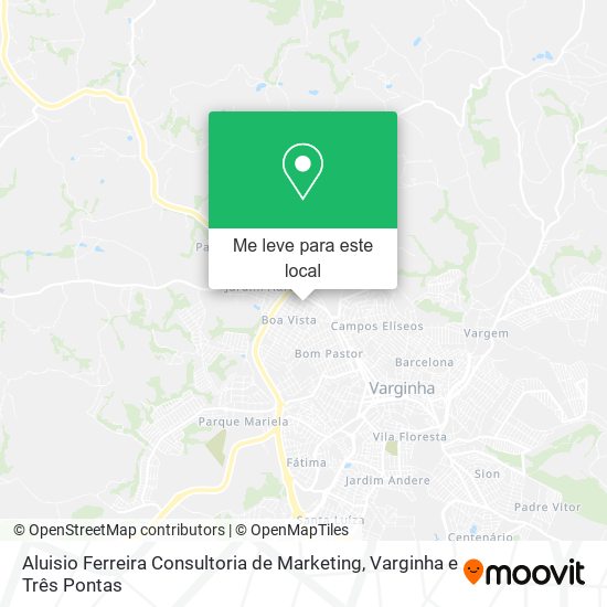 Aluisio Ferreira Consultoria de Marketing mapa