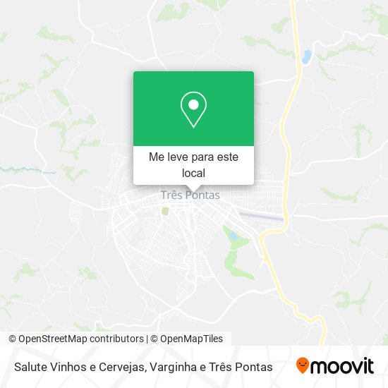 Salute Vinhos e Cervejas mapa