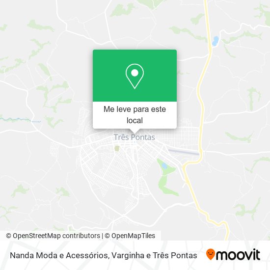 Nanda Moda e Acessórios mapa