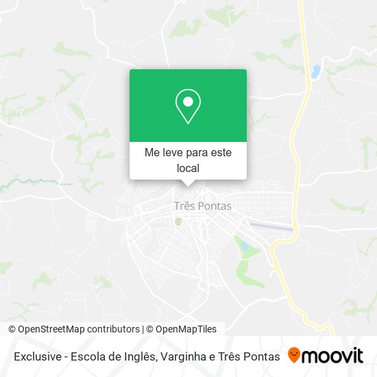 Exclusive - Escola de Inglês mapa