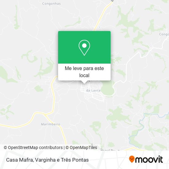 Casa Mafra mapa