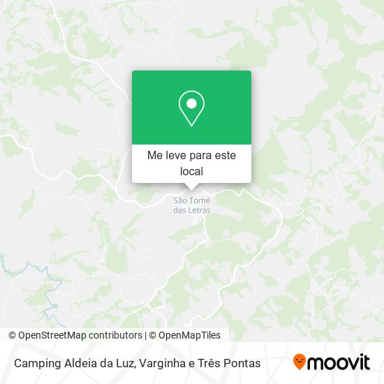Camping Aldeia da Luz mapa