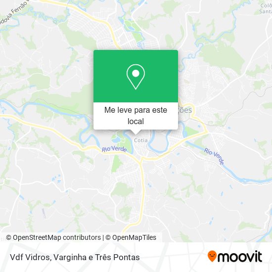 Vdf Vidros mapa