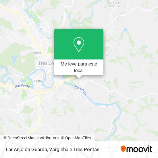 Lar Anjo da Guarda mapa