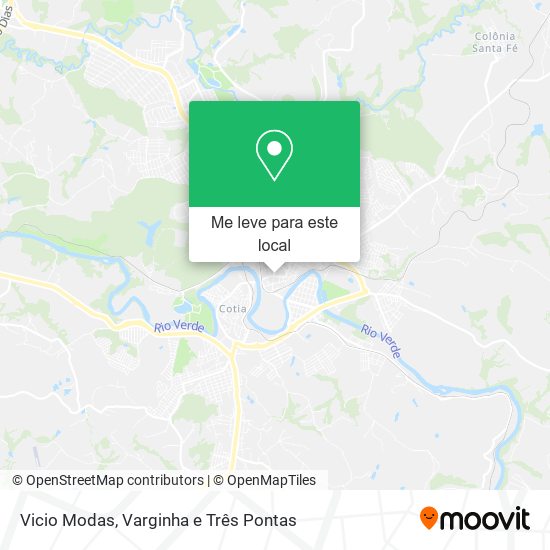 Vicio Modas mapa