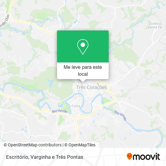 Escritório mapa