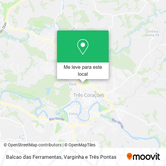 Balcao das Ferramentas mapa