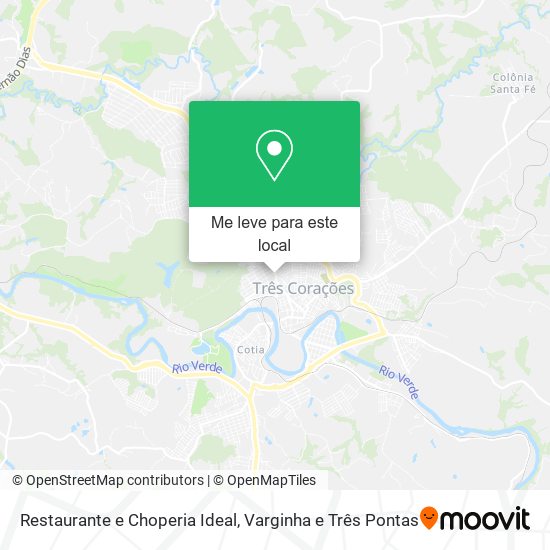 Restaurante e Choperia Ideal mapa