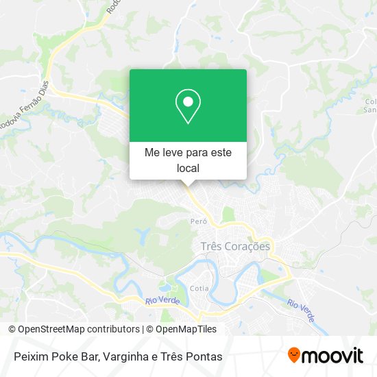 Peixim Poke Bar mapa