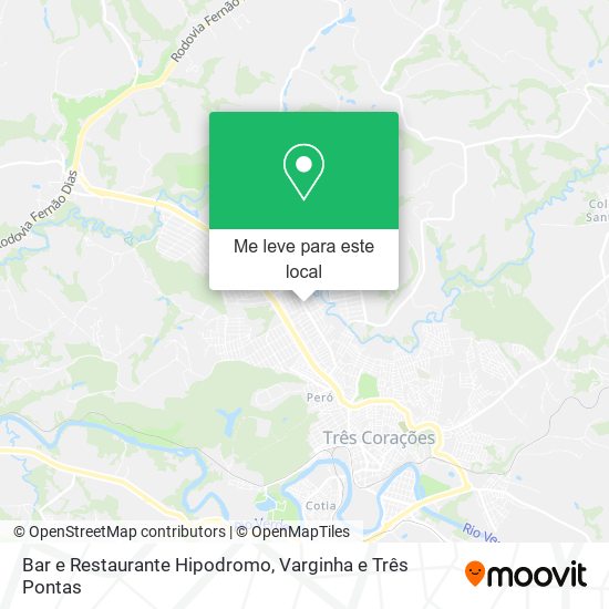Bar e Restaurante Hipodromo mapa
