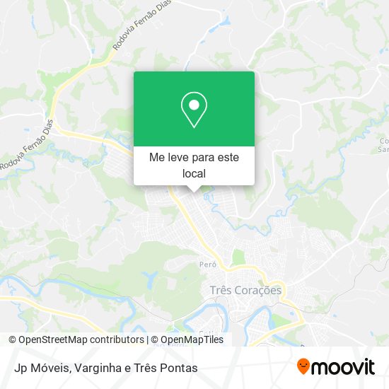 Jp Móveis mapa