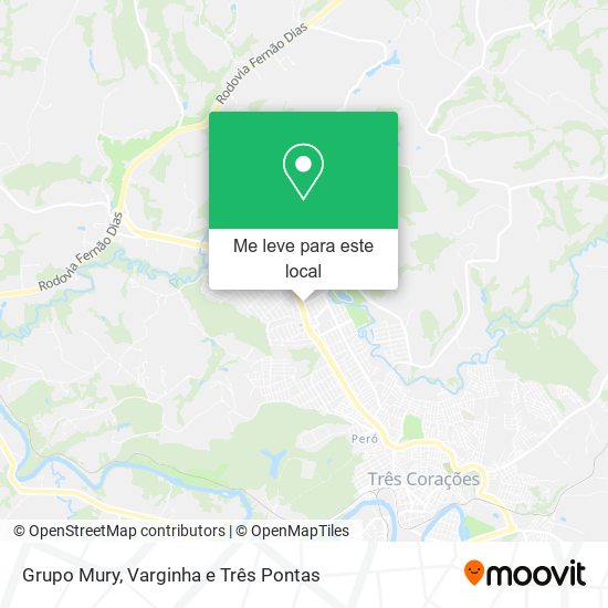 Grupo Mury mapa