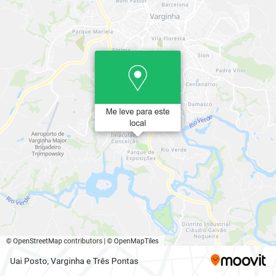 Uai Posto mapa