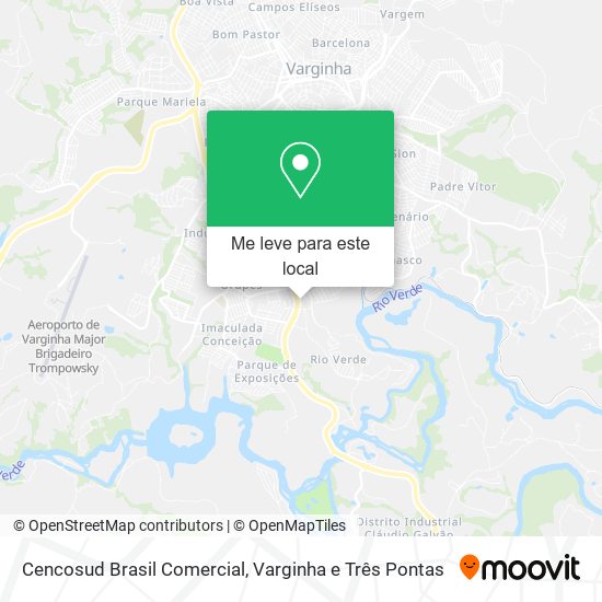 Cencosud Brasil Comercial mapa