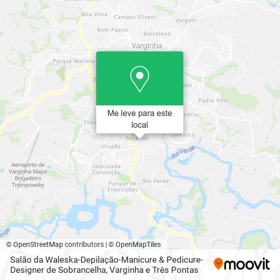 Salão da Waleska-Depilação-Manicure & Pedicure-Designer de Sobrancelha mapa